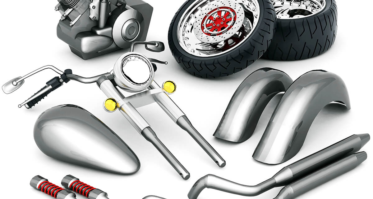 Peças da moto